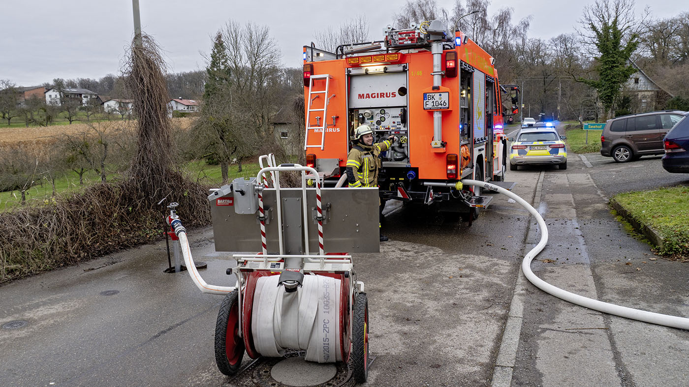 Backnang Polizei Backnang Küchenbrand