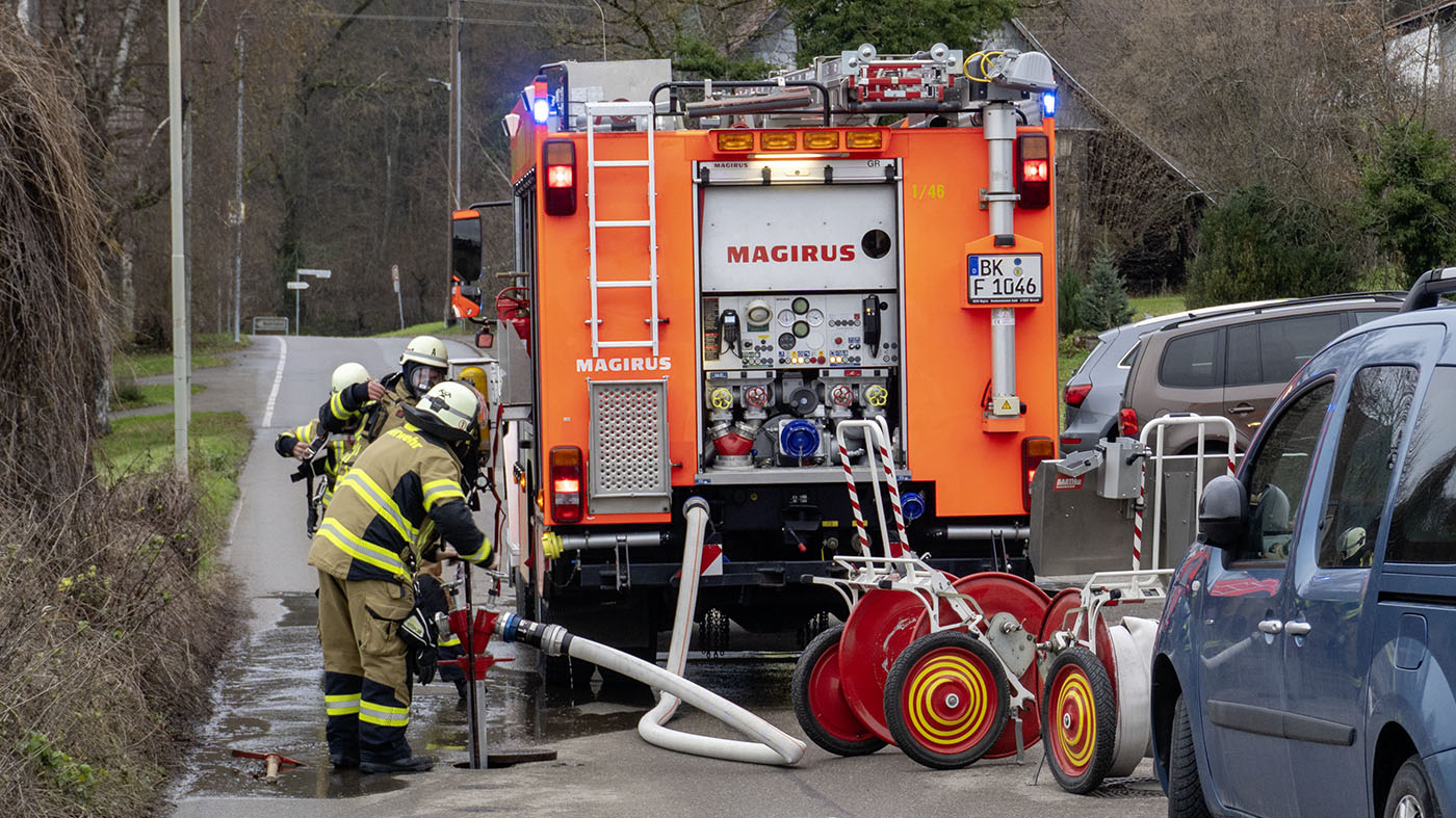 Feuerwache Backnang Feuerwehrfahrzeuge Feuerwehrförderung Einsatz der Feuerwehr