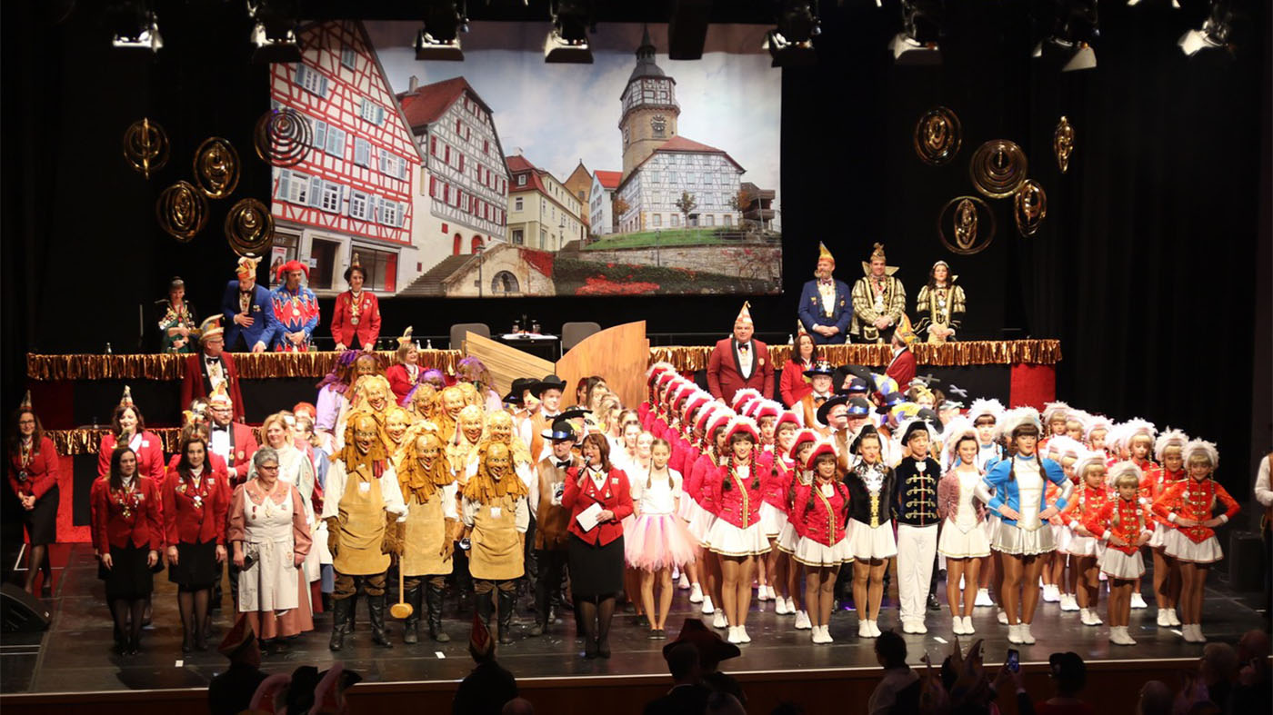 Närrisches Treiben – Backnanger Karnevals-Club e. V. Samstag 14. Februar bis Mittwoch 18. Februar 2026