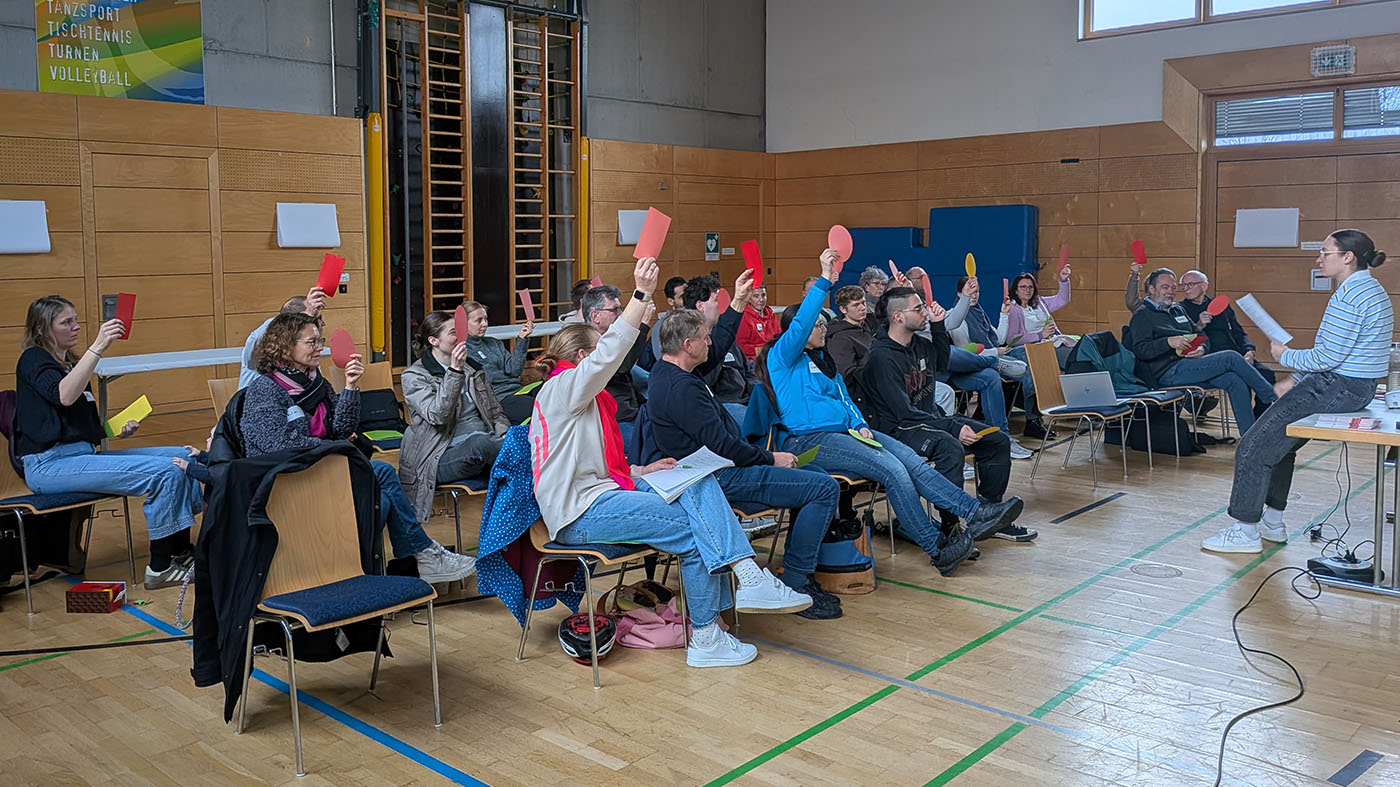  Workshop zur Prävention interpersoneller Gewalt im Sport bei der TSG 1846
