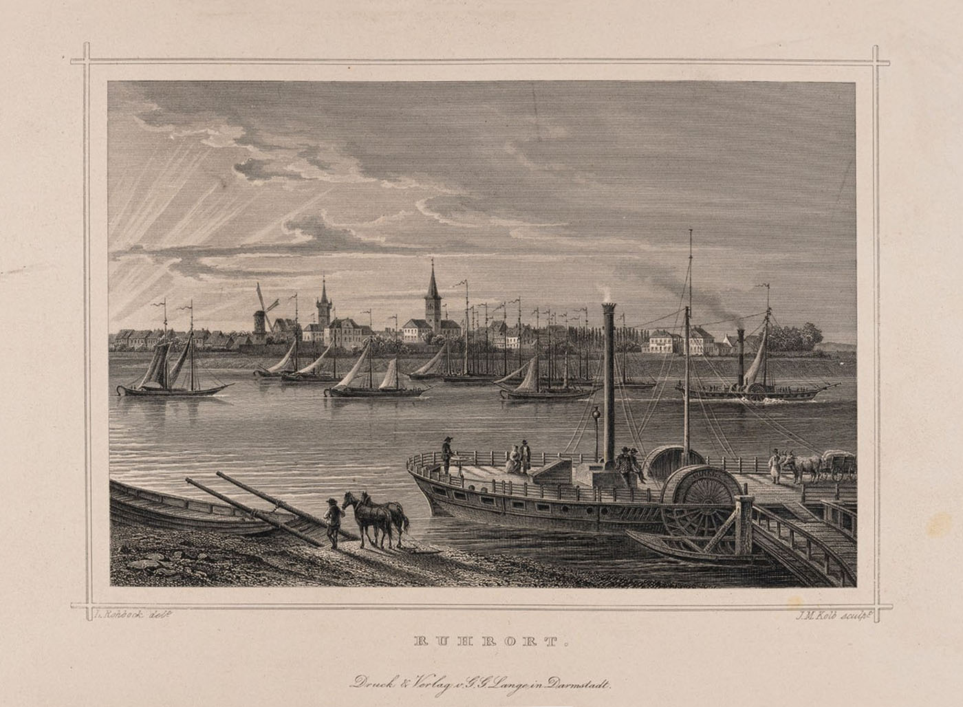 Ausstellung Unter Dampf! – Kunst und Industrialisierung Städtischen Graphik-Kabinett 