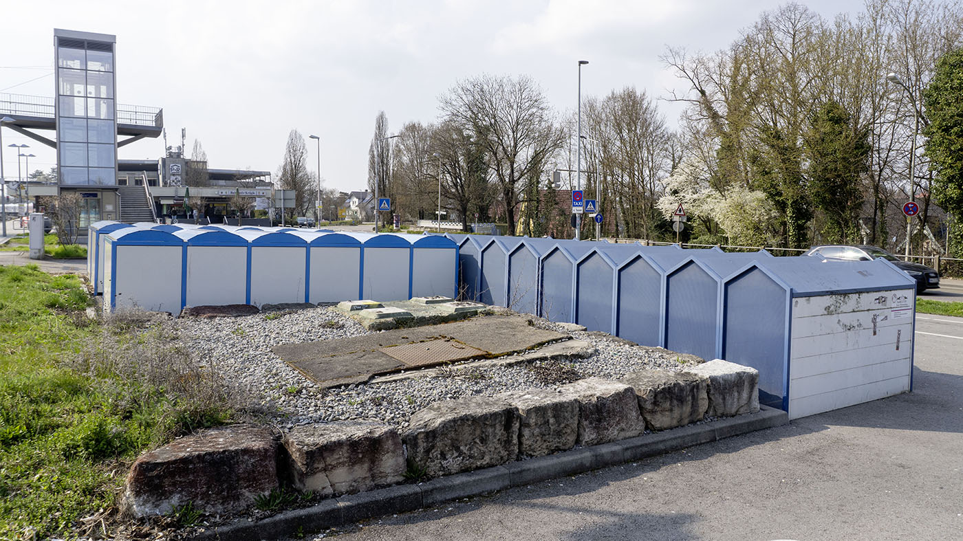 Radabstellanlage Bahnhof Backnang