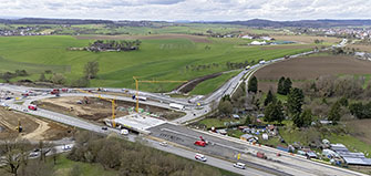 B 328 von Backnang nach Aspach