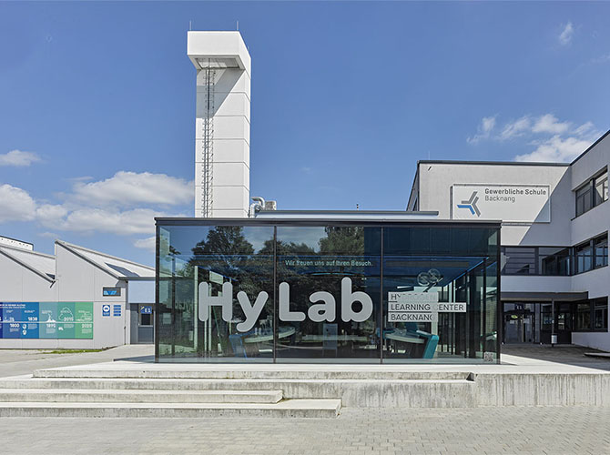 Landratsamt Rems-Murr-Kreis HyLab Gewerbliche Schule Backnang Showroom