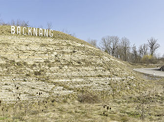 Backnang Schriftzug am Ortseingang