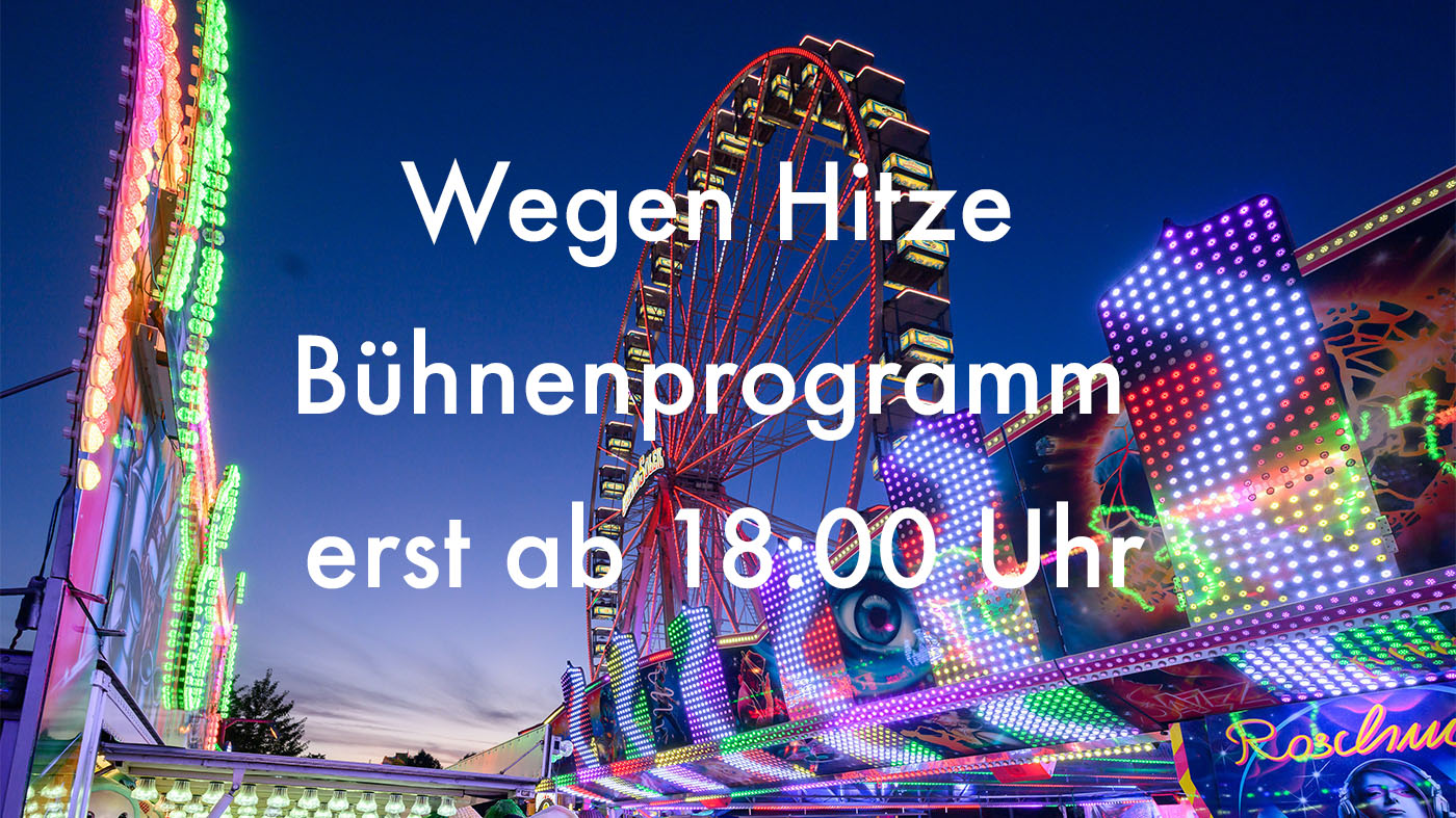 Vergnügungspark auf der Bleichwiese bei Straßenfest | © Stephan Haase
