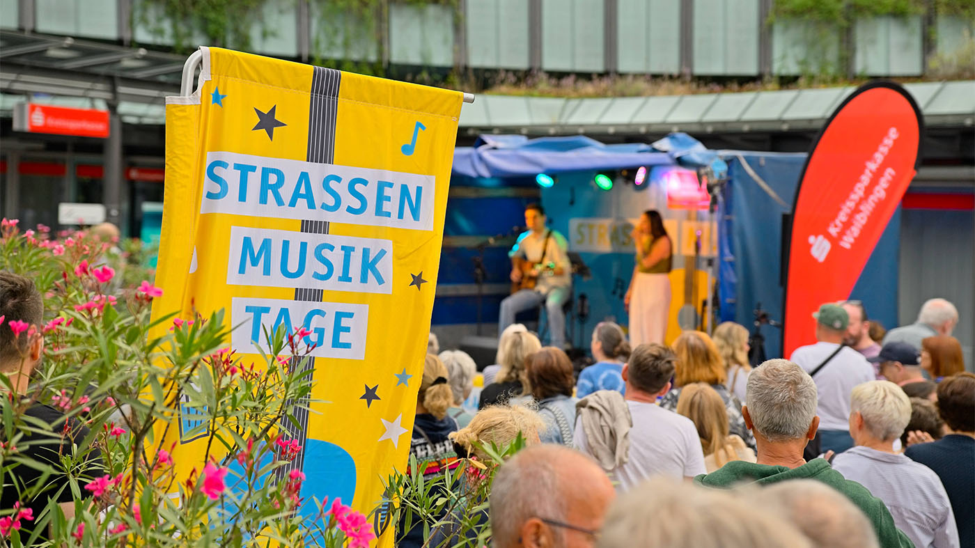 Backnanger Innenstadt wird zur Open-Air-Bühne | © Stephan Haase