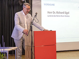 Würdigung Dr. Richard Siegel | © BJ. Lattner
