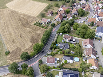 Verbindungsstraße zwischen Backnang- Heiningen und Waldrems | © BJ. Lattner