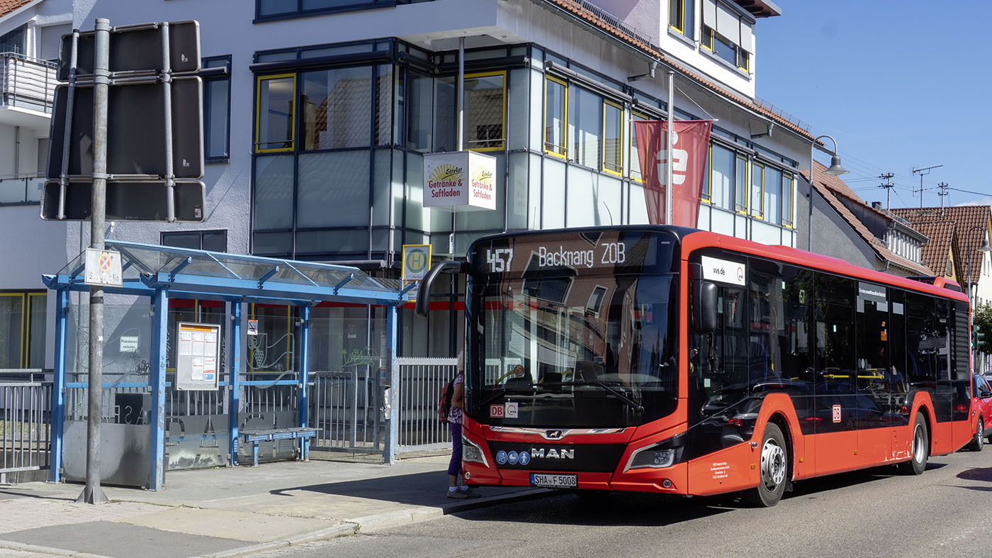 Bushalte-Stelle in Aspach | ©BJ. Lattner