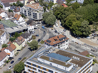 KAWAG Kreisel und Stuttgarter Straße | © BJ. Lattner