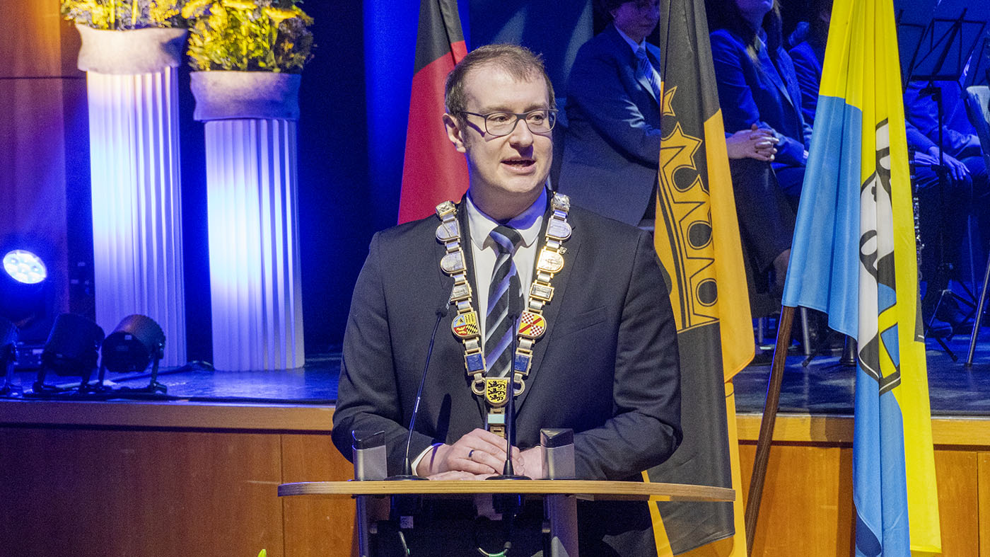 Sprechstunde des Oberbürgermeisters Maximilian Friedrich Backnang